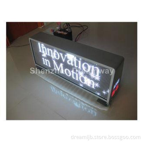 PH5 Taxi LED Display 19264 dots with Vibration-Proof and Wa